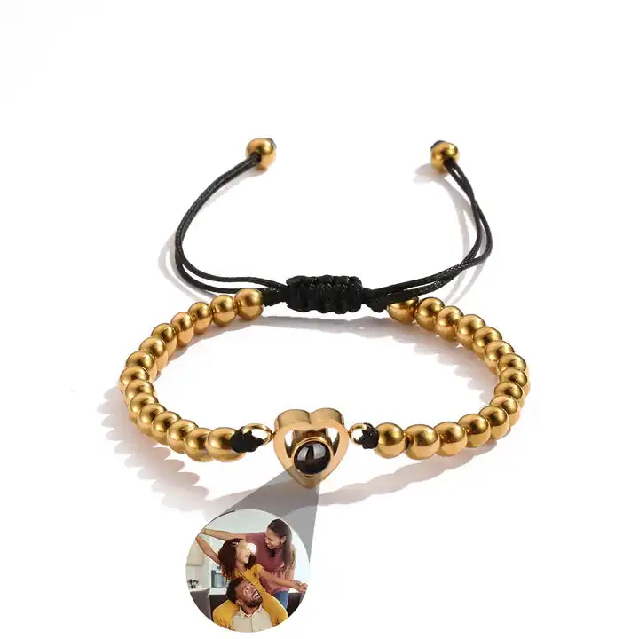 Benutzerdefiniertes Projektion Armband Paar Armband