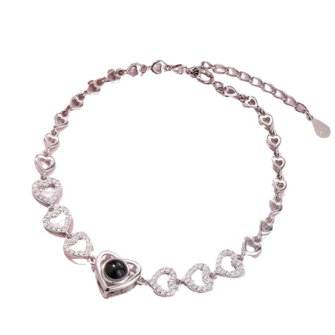 Herz-Armband mit Foto-Projektion – Erinnerungsarmban