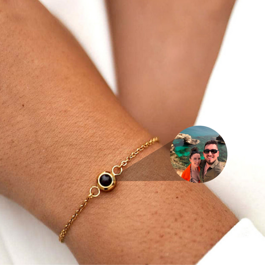 Personalisiertes Fotoarmband mit eigenem Foto