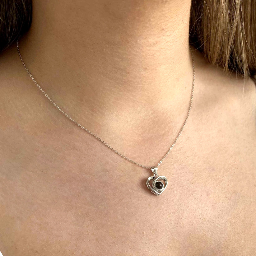 Personalisierte Herzkette mit deinem Foto – Ein Symbol der Liebe