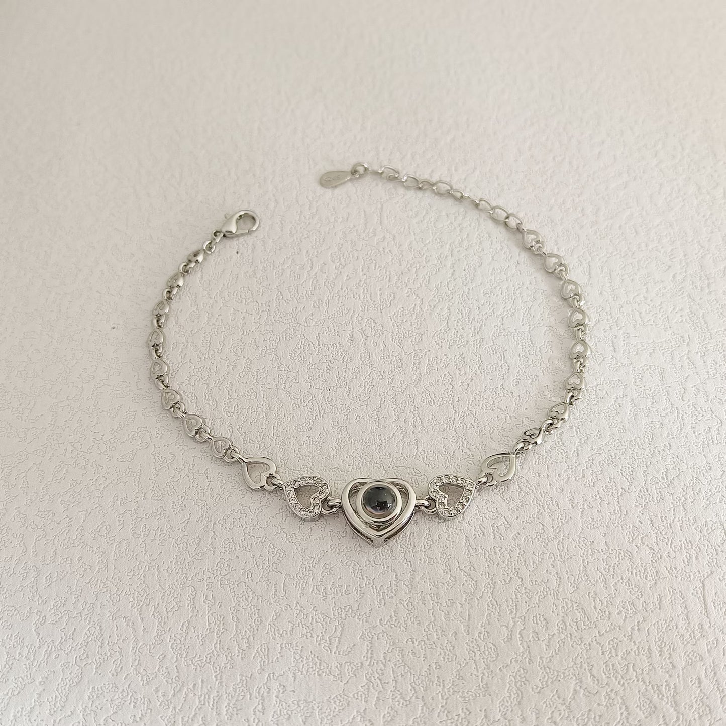 Herz-Armband mit Foto-Projektion – Erinnerungsarmban